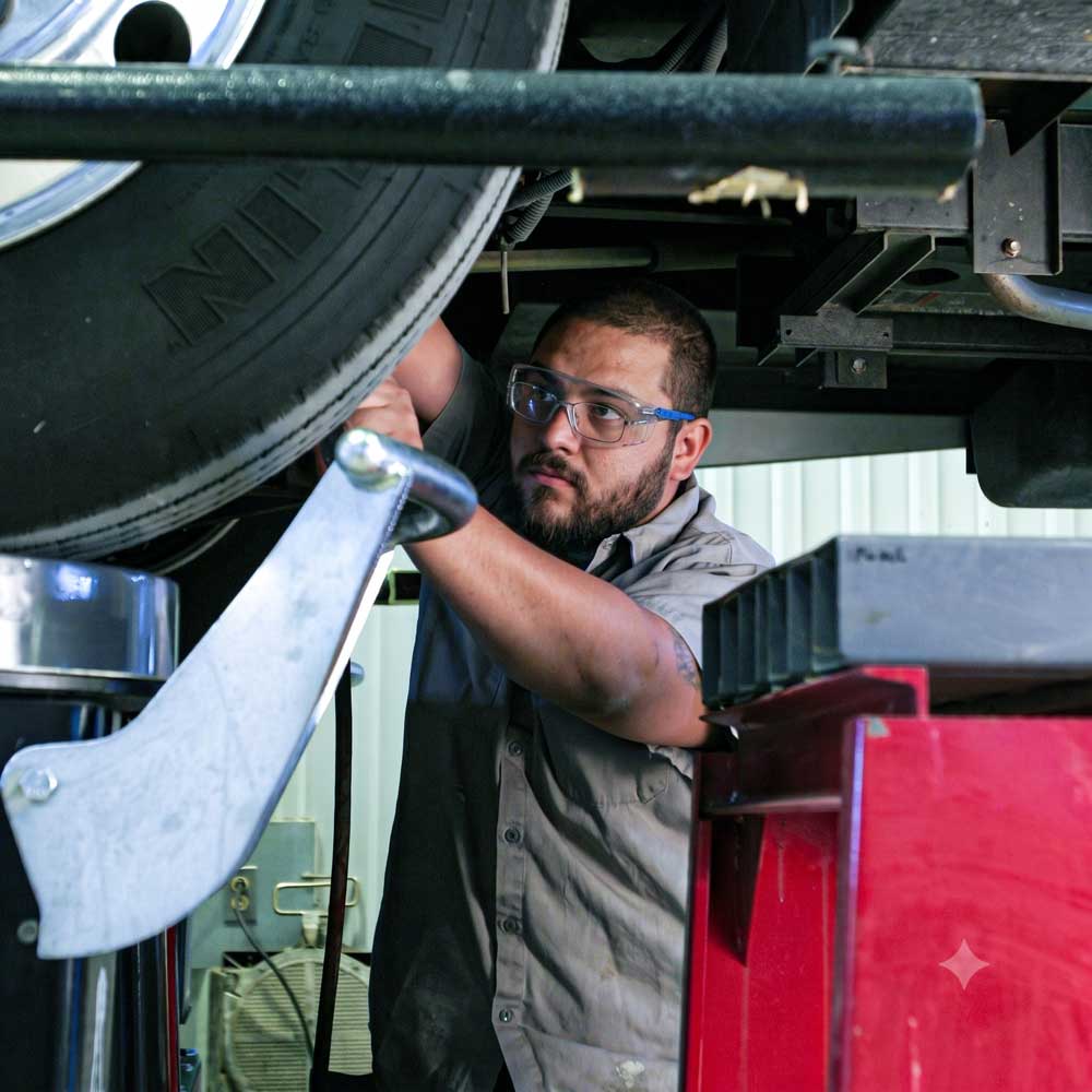 worker-performing-repairs Worker performing repairs | Aguirrie Paint & Body